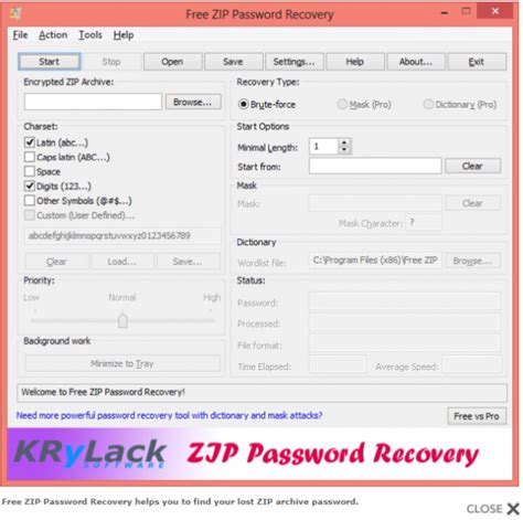 zpsxpr|Zip Password Recovery Tool .